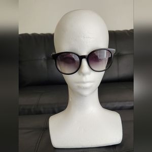 Hugo Boss Sunglasses Black Gradient Black Plastic Frame Red Logo for Men's